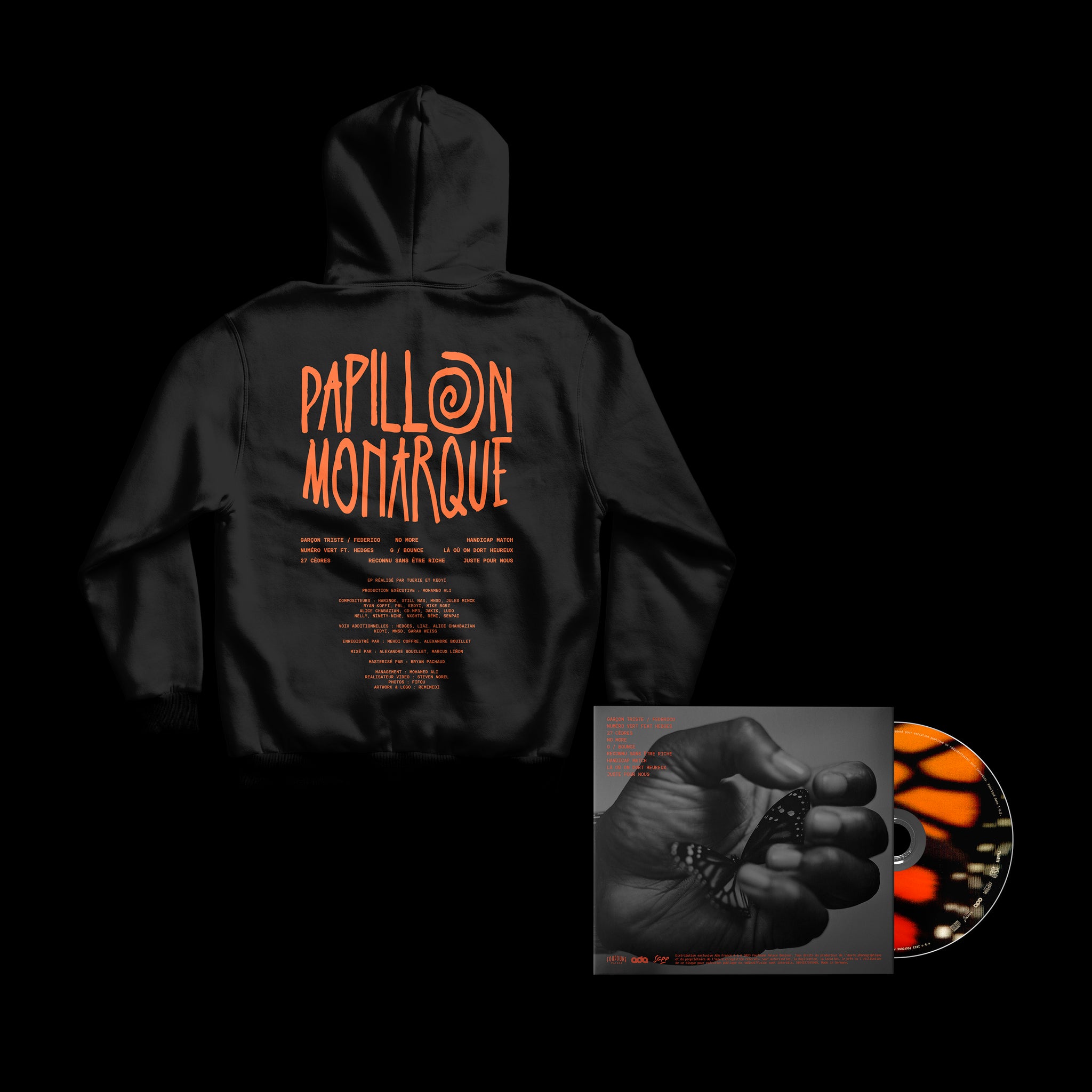 PACK CD + HOODIE